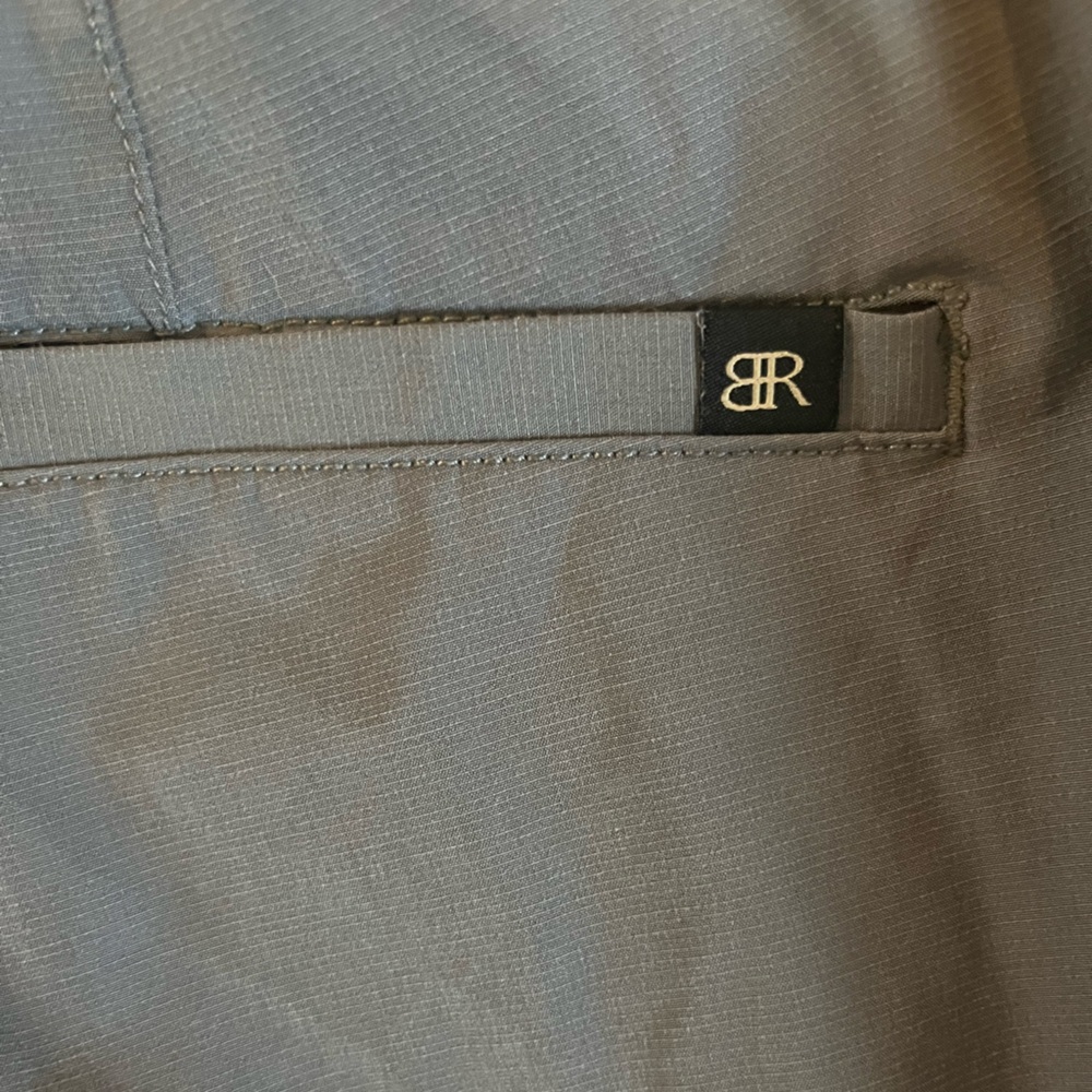 Banana Republic Men’s Gray Flat Front Shorts Size 38 - Picture 5 of 6
